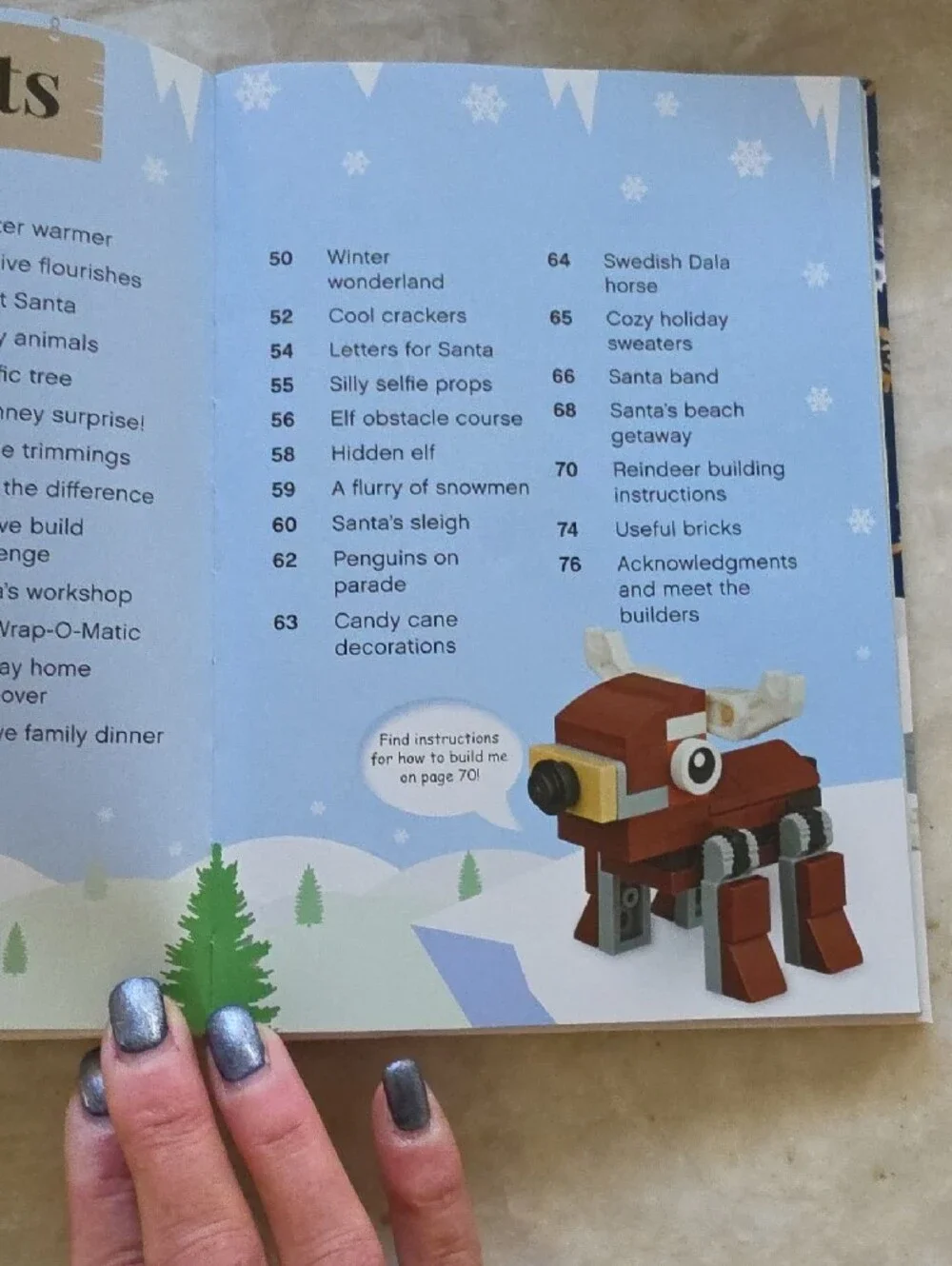 LEGO Holiday Ideas Kit Book - NEW